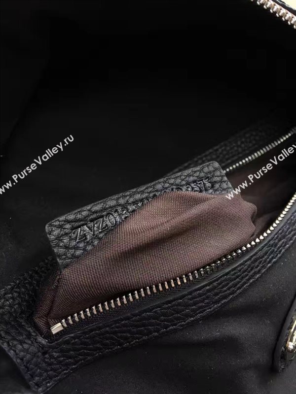 Fendi large monster black backpack bag 5592