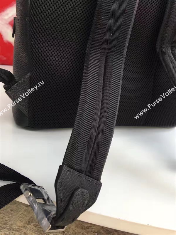 Fendi large monster black backpack bag 5592