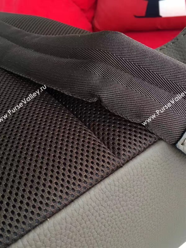 Fendi large monster backpack pocket black bag 5595