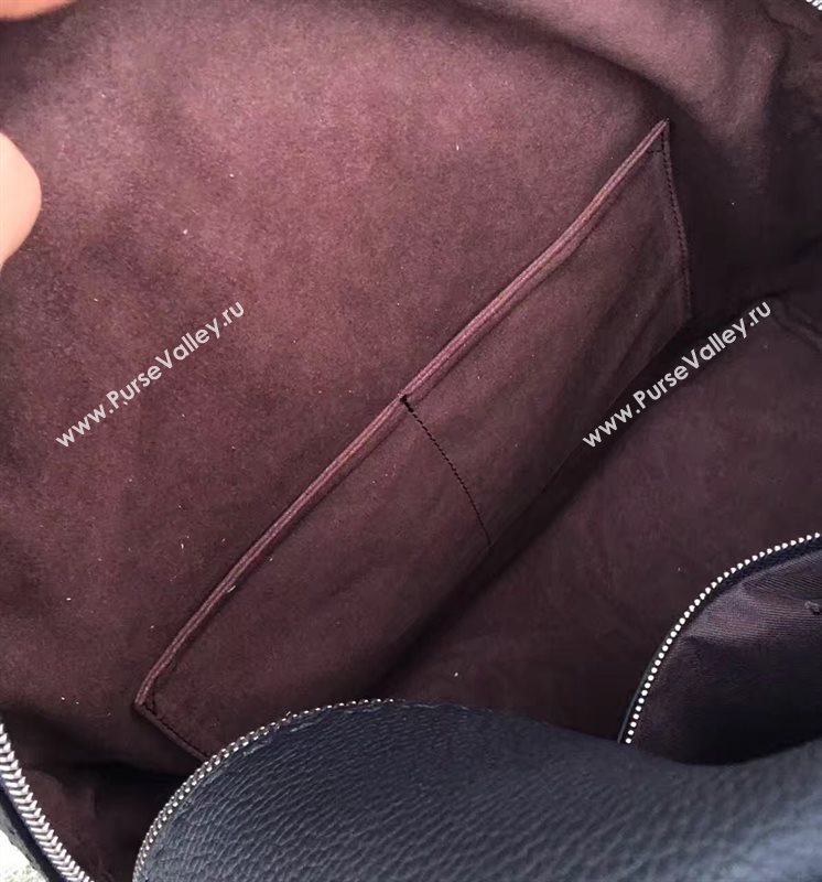 Fendi large monster backpack black red v bag 5596