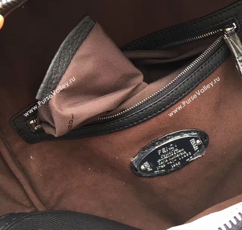 Fendi large monster backpack black gray v bag 5597