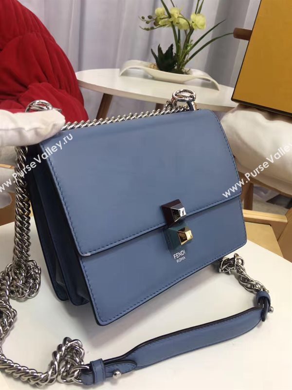 Fendi mini kan blue I bag 5599