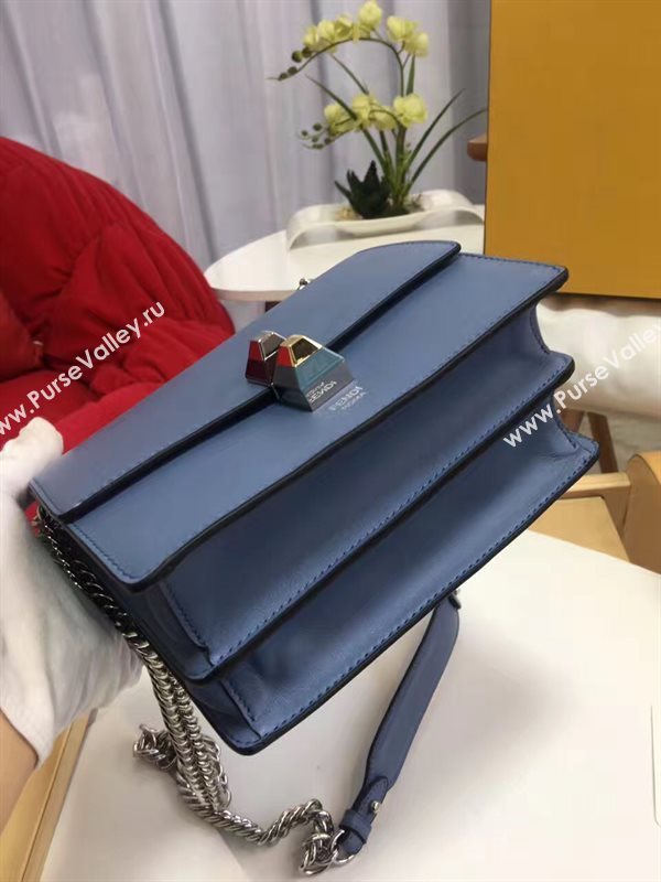 Fendi mini kan blue I bag 5599