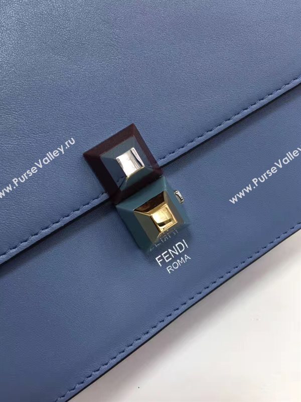 Fendi mini kan blue I bag 5599