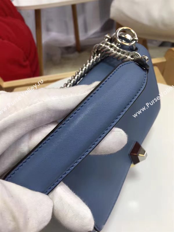 Fendi mini kan blue I bag 5599