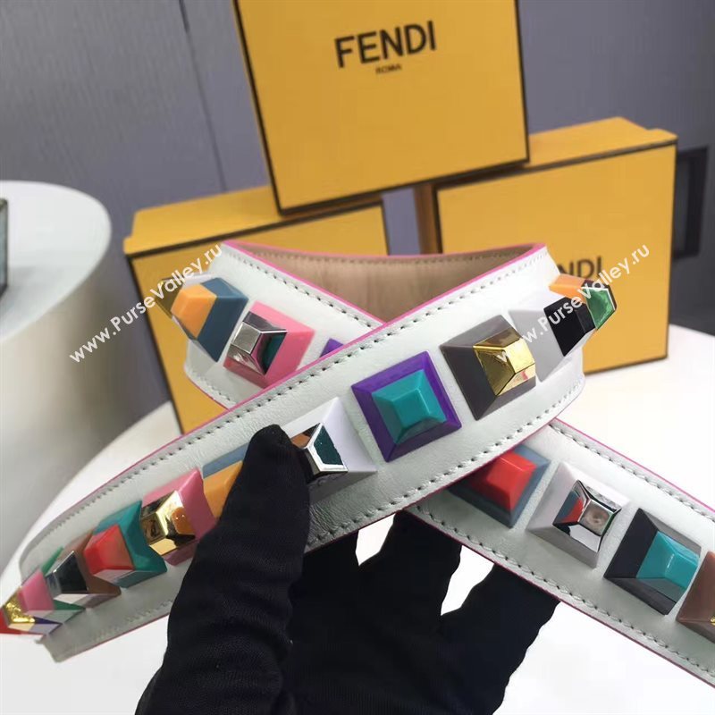 Fendi strap you v tan cream 5502