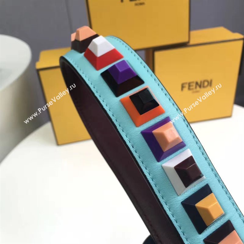 Fendi strap you v black blue 5503