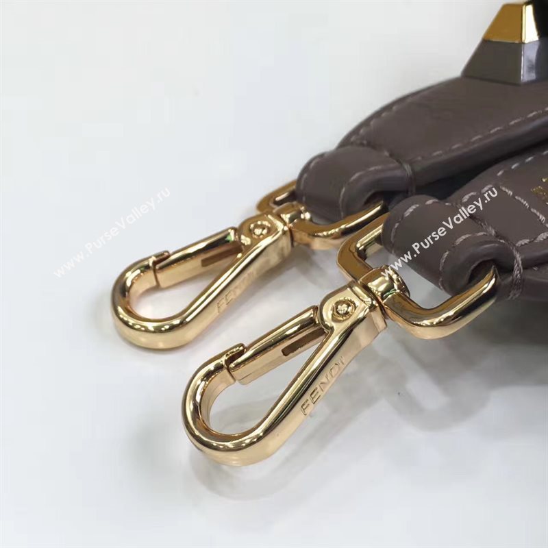 Fendi strap you gray gold v hardware 5505