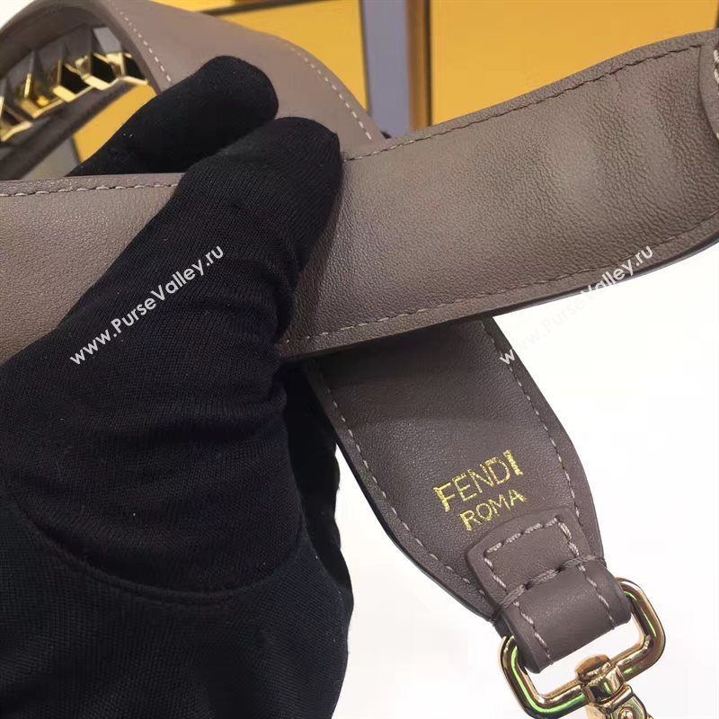 Fendi strap you gray gold v hardware 5505