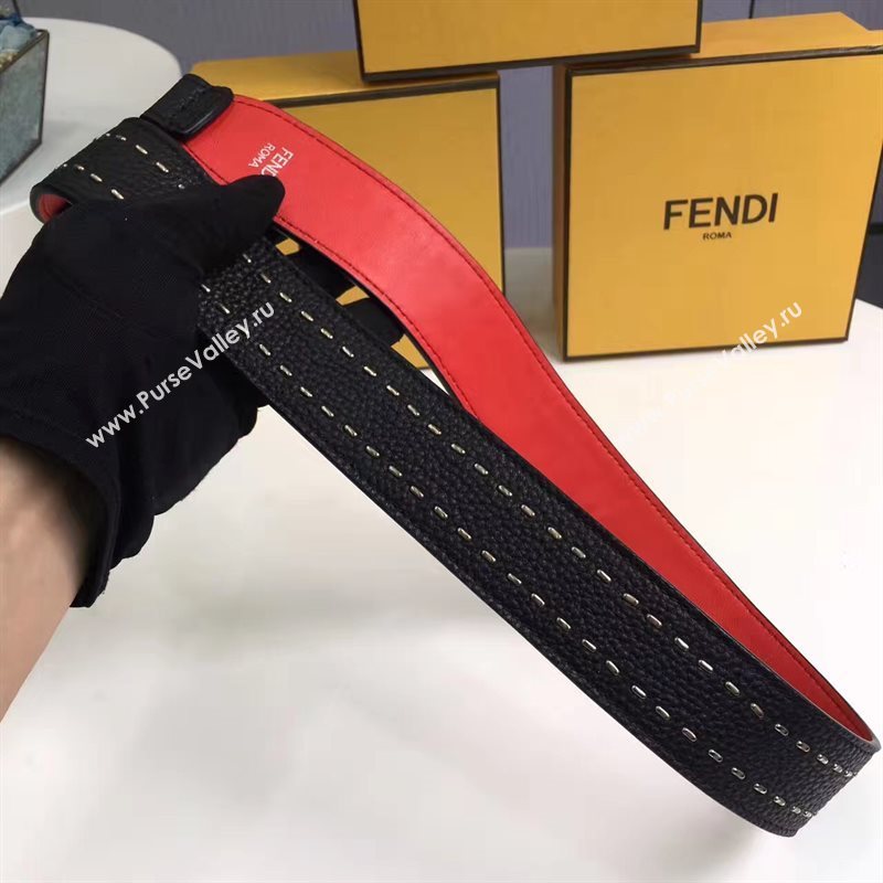 Fendi strap you v red black 5508