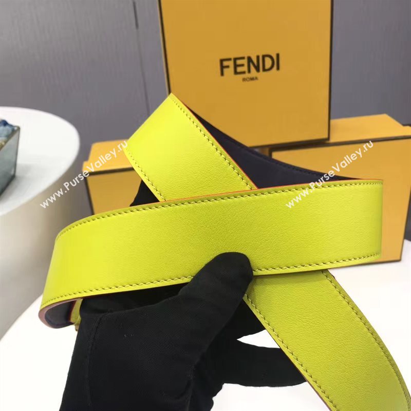 Fendi strap black you yellow 5514