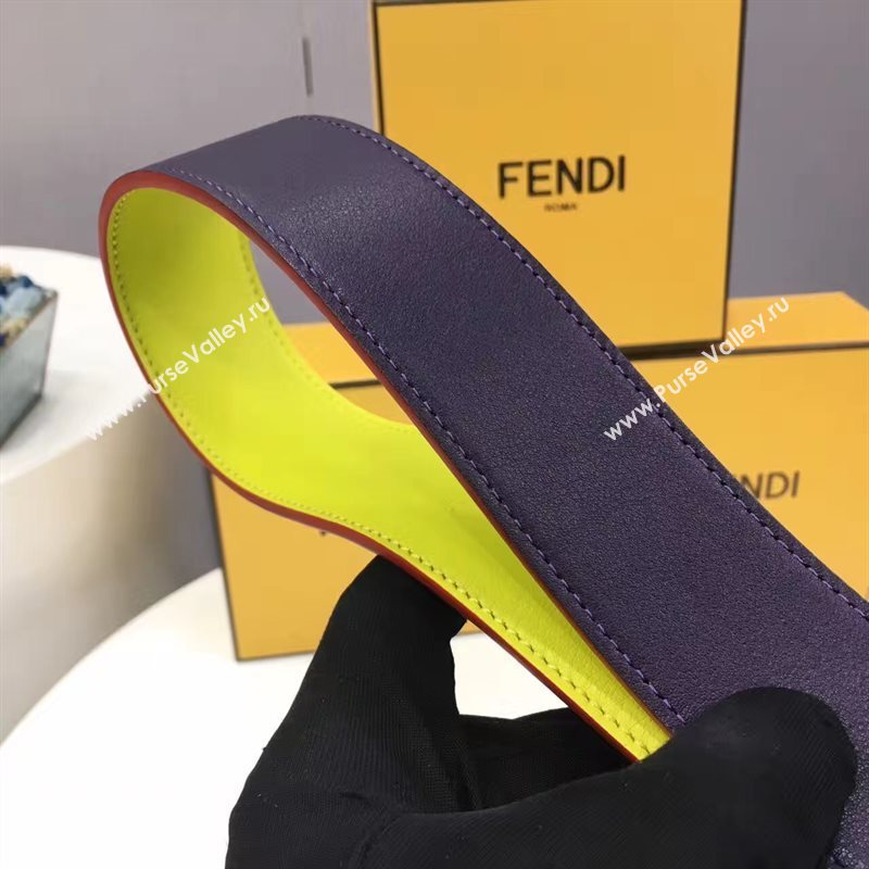 Fendi strap black you yellow 5514