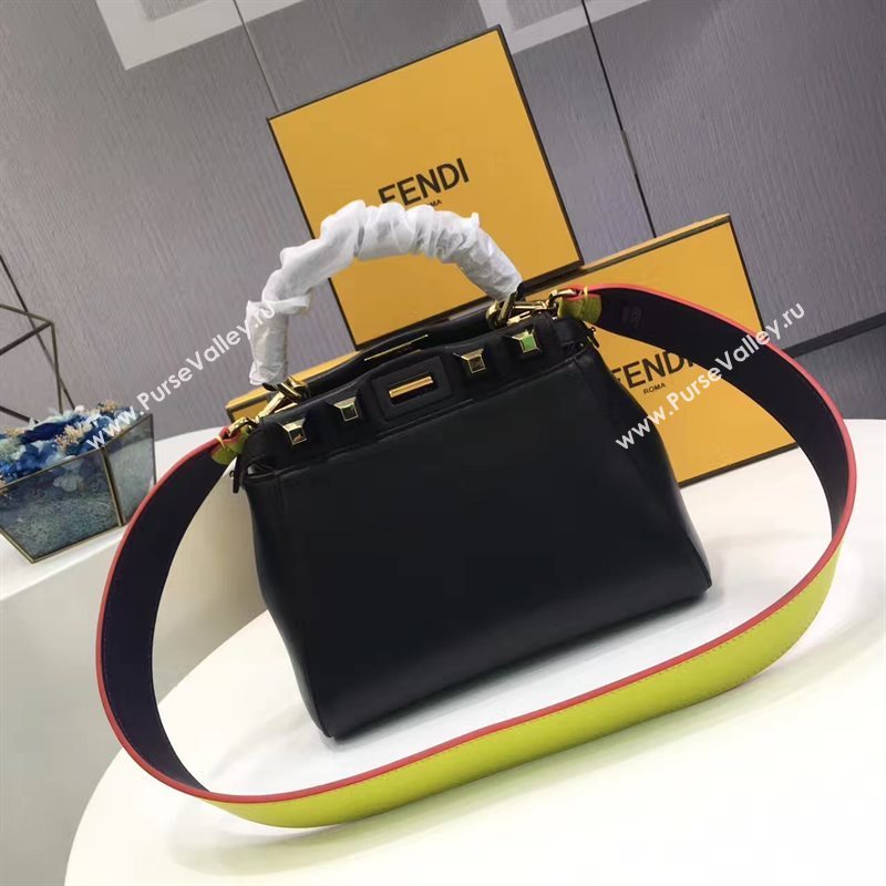 Fendi strap black you yellow 5514