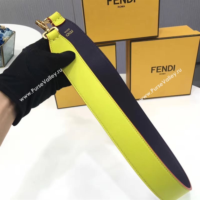 Fendi strap black you yellow 5514