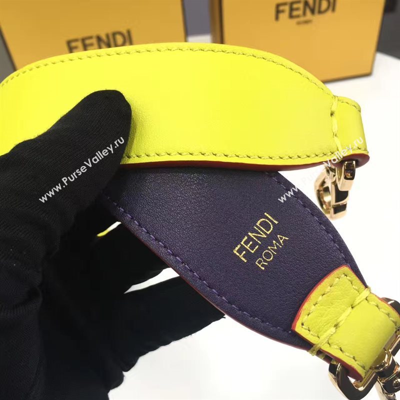 Fendi strap black you yellow 5514