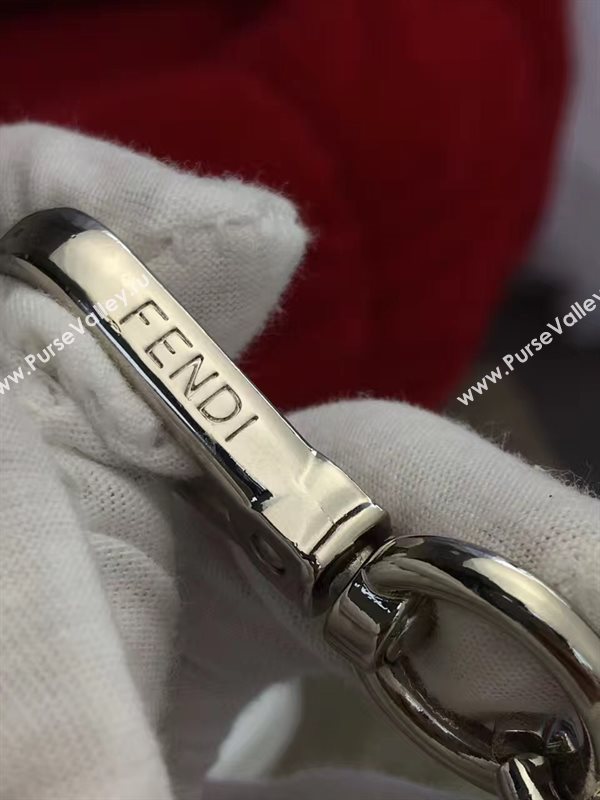 Fendi strap you v black silver 5515