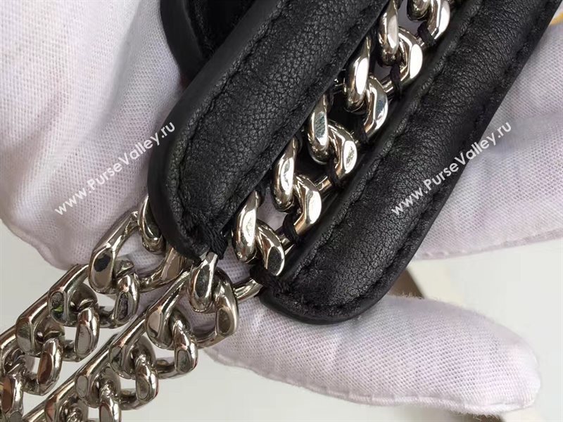 Fendi strap you v black silver 5515