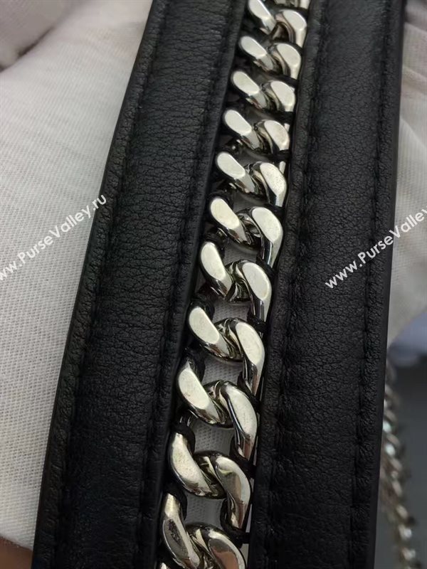 Fendi strap you v black silver 5515