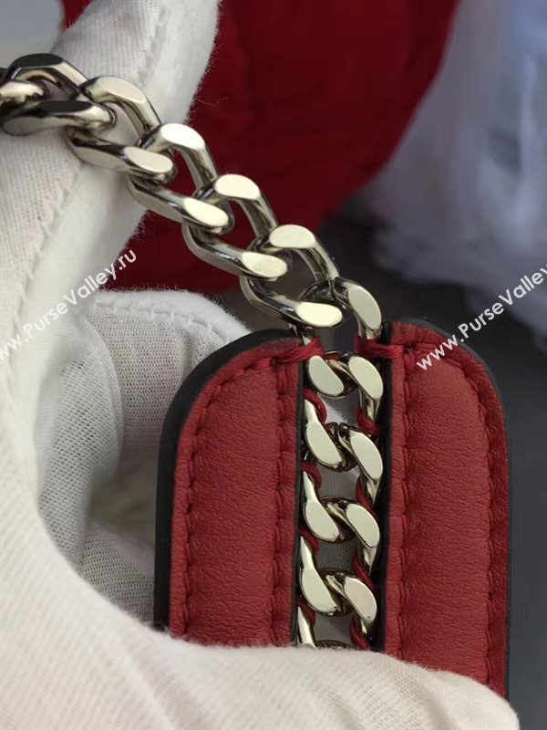 Fendi strap you v red silver 5516