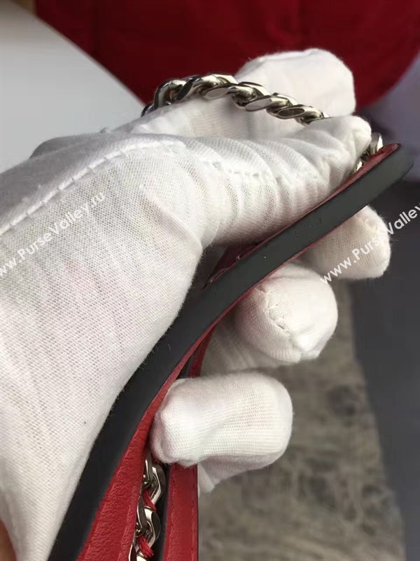 Fendi strap you v red silver 5516