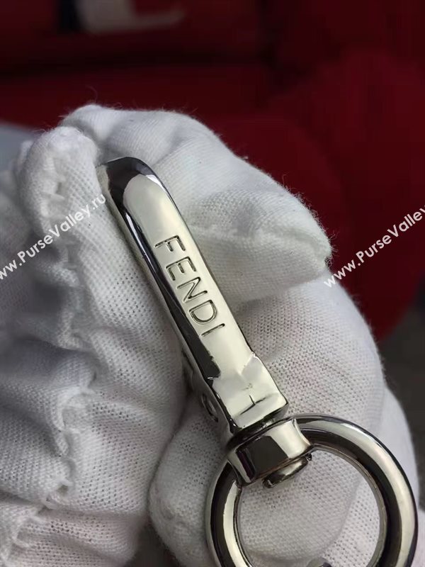 Fendi strap you v red silver 5516