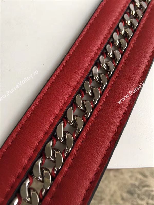 Fendi strap you v red silver 5516