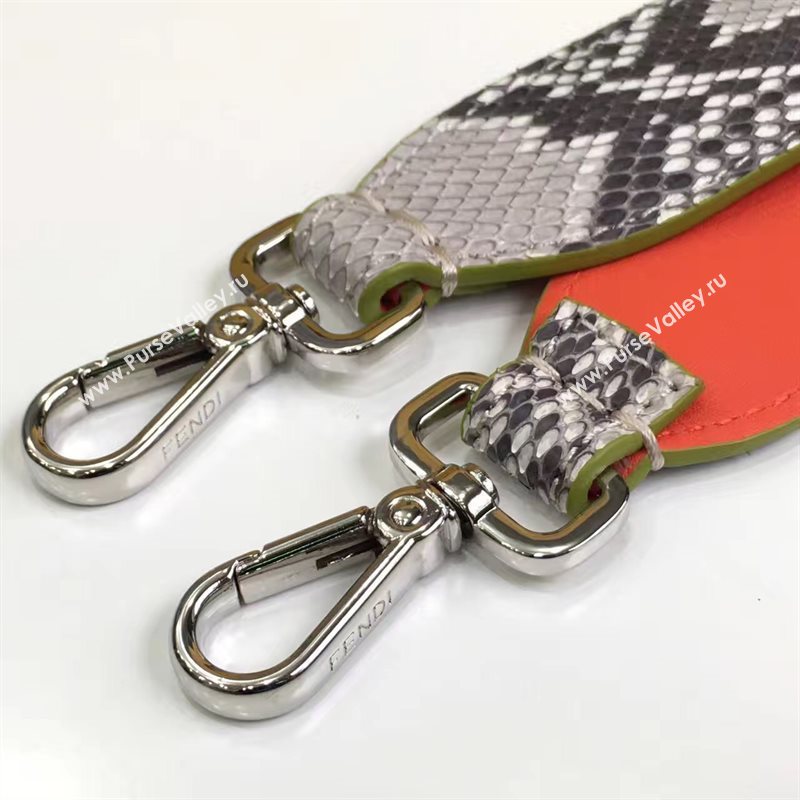 Fendi strap you v orange snake 5517