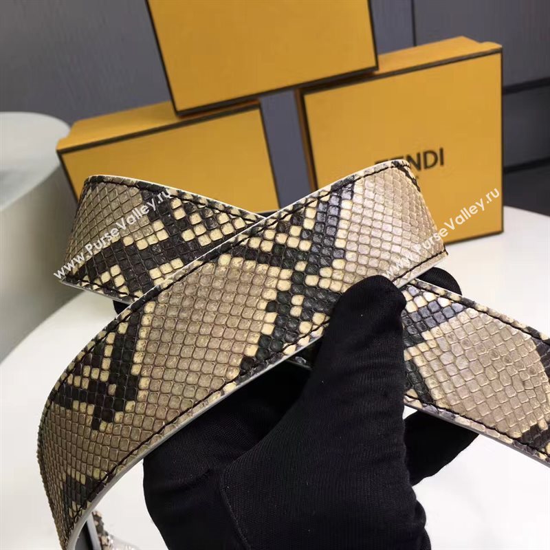 Fendi strap you v black snake 5518