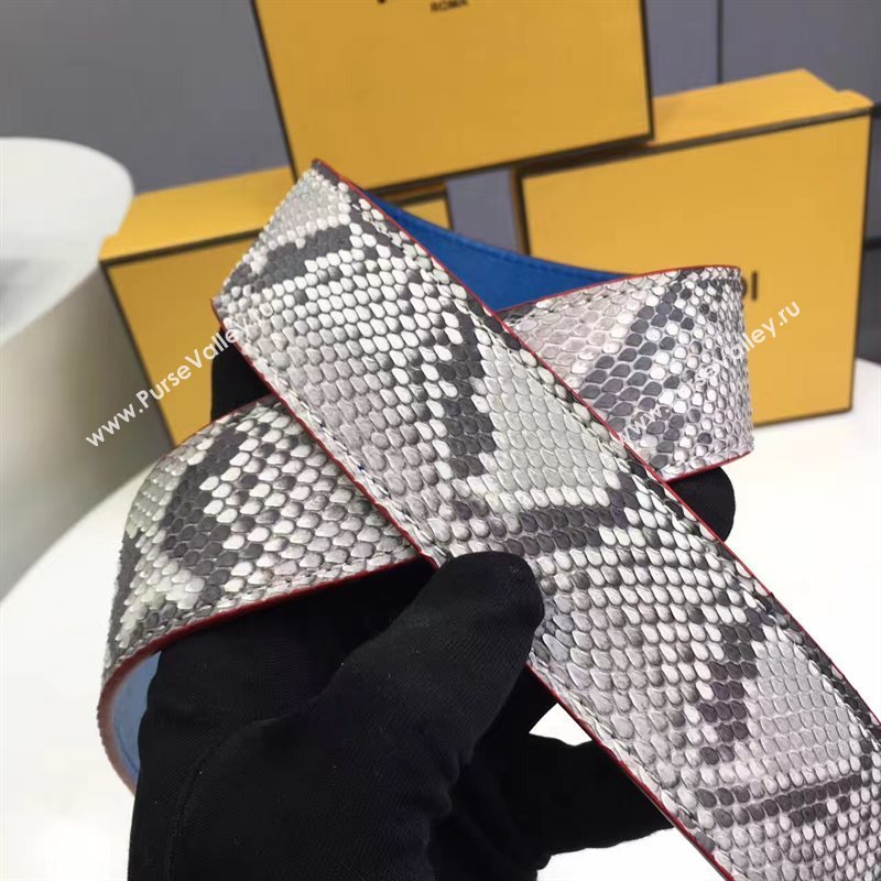 Fendi strap you v navy snake 5519