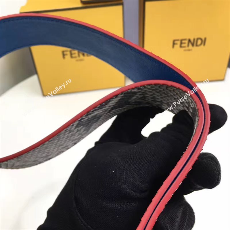 Fendi strap you v navy snake 5519