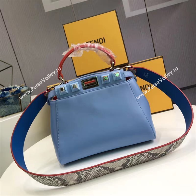 Fendi strap you v navy snake 5519