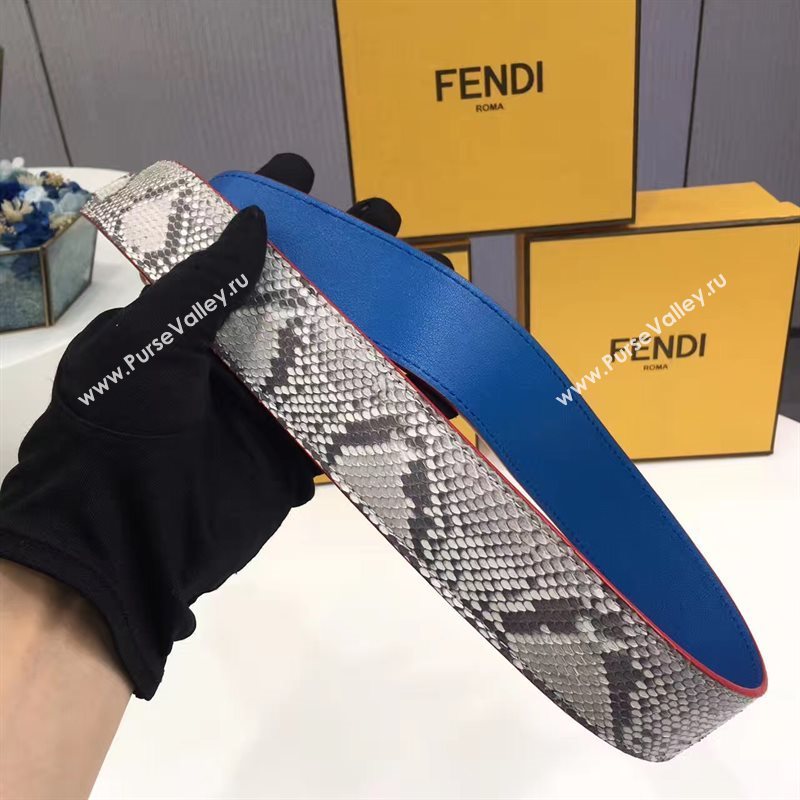 Fendi strap you v navy snake 5519