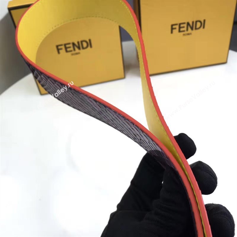 Fendi strap yellow you snake 5520
