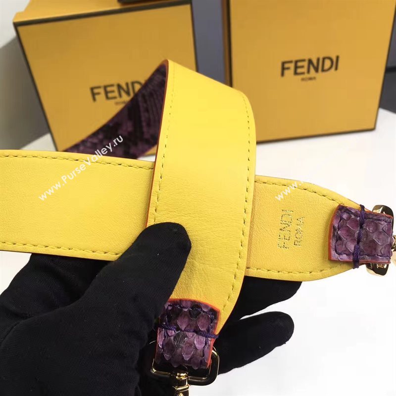 Fendi strap yellow you snake 5520