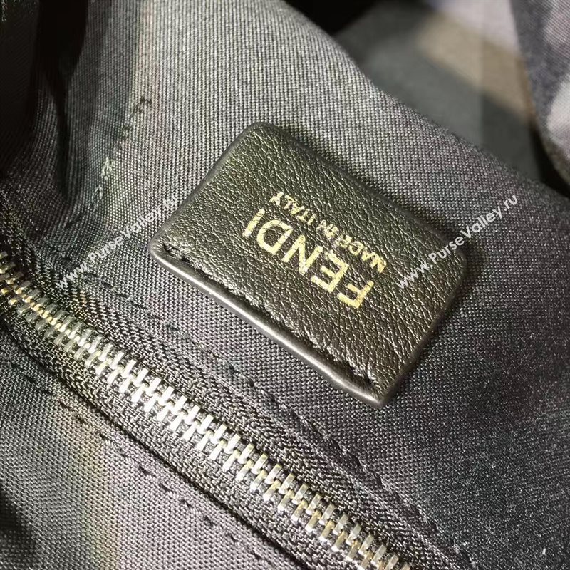 Fendi large backpack black bag 5534