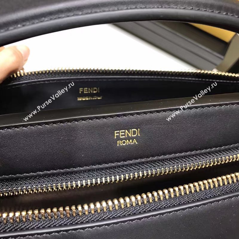 Fendi shoulder tote black bag 5535