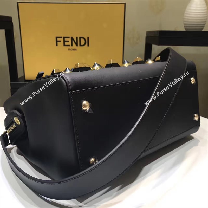 Fendi shoulder tote black bag 5535