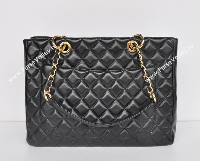 Chanel 50995 large caviar GST shopping handbag black bag 5675