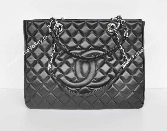 Chanel 50995 large caviar GST shopping handbag black bag 5678