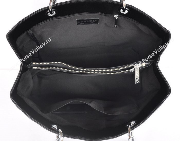 Chanel 50995 large caviar GST shopping handbag black bag 5678