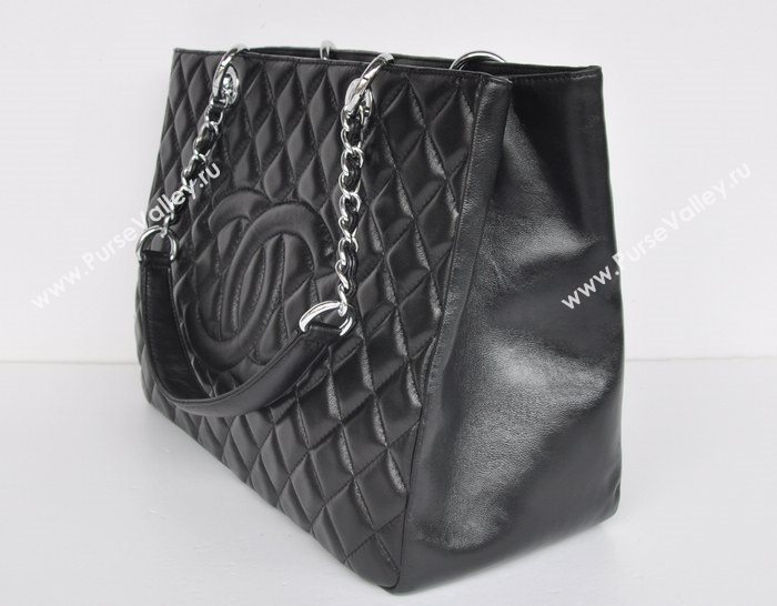Chanel 50995 large caviar GST shopping handbag black bag 5678