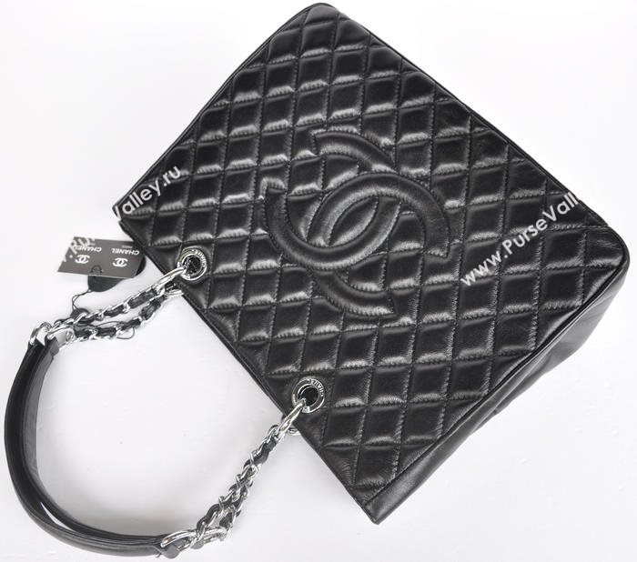 Chanel 50995 large caviar GST shopping handbag black bag 5678