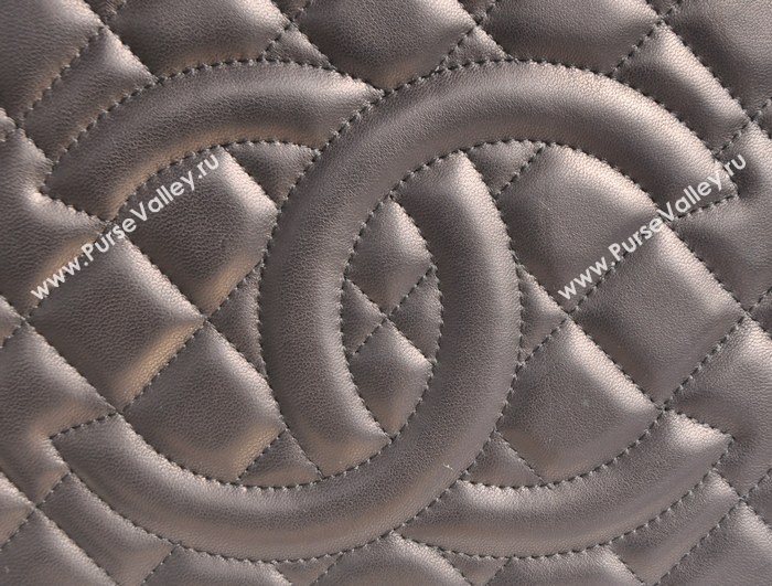 Chanel A50995 lambskin large GST shopping handbag black bag 5691