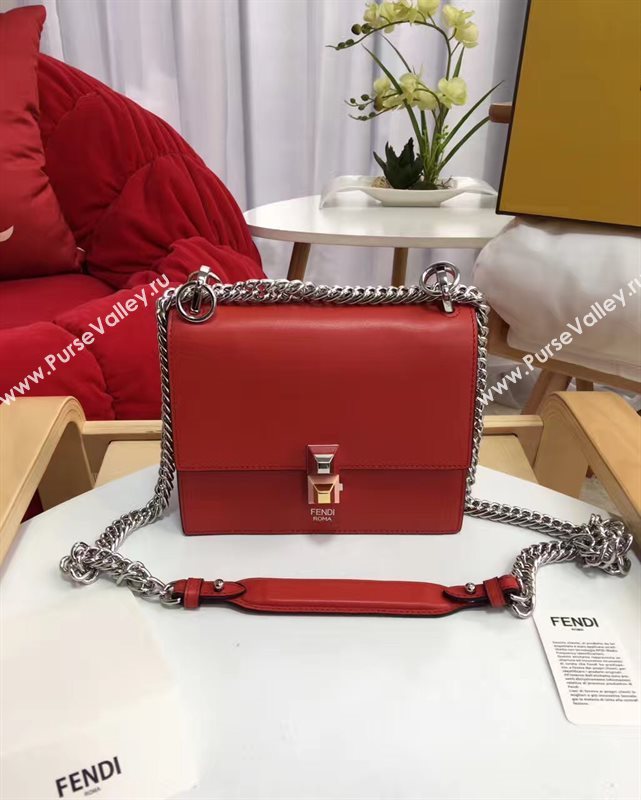Fendi mini kan red I bag 5600