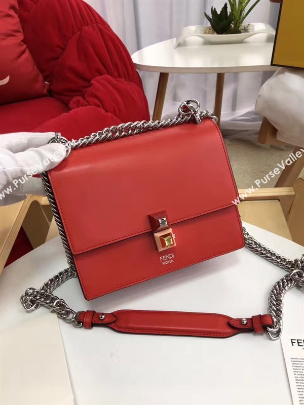 Fendi mini kan red I bag 5600