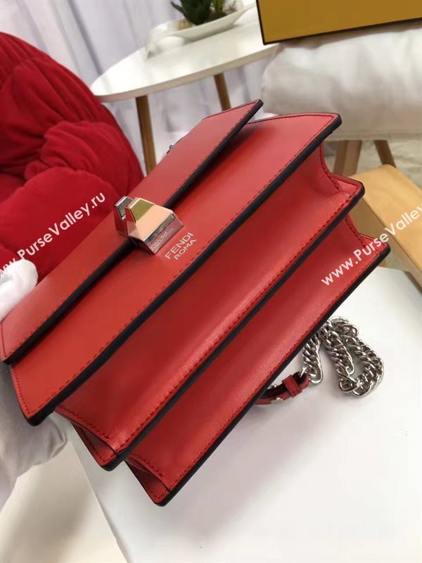 Fendi mini kan red I bag 5600
