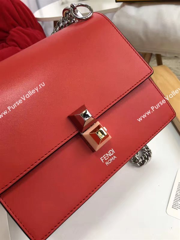 Fendi mini kan red I bag 5600