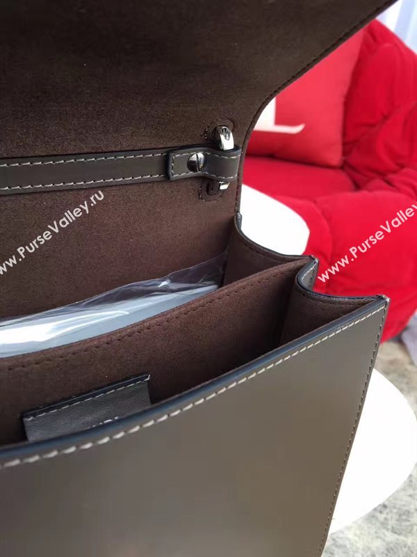 Fendi mini kan I gray dark bag 5601