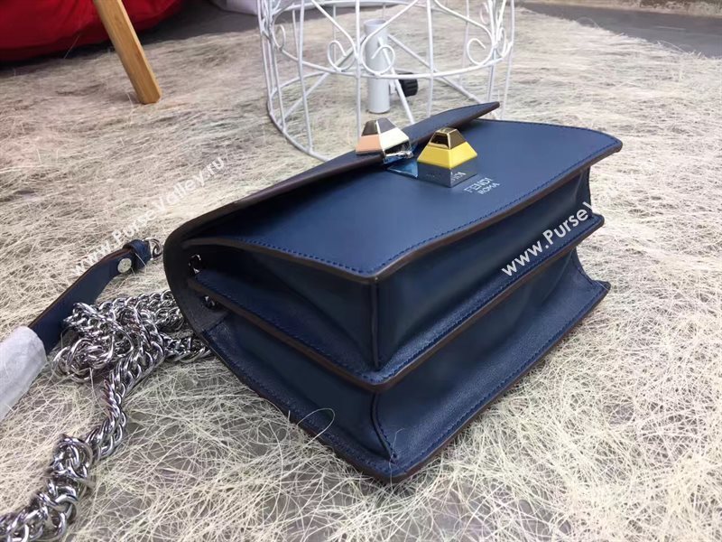 Fendi mini kan navy I bag 5602