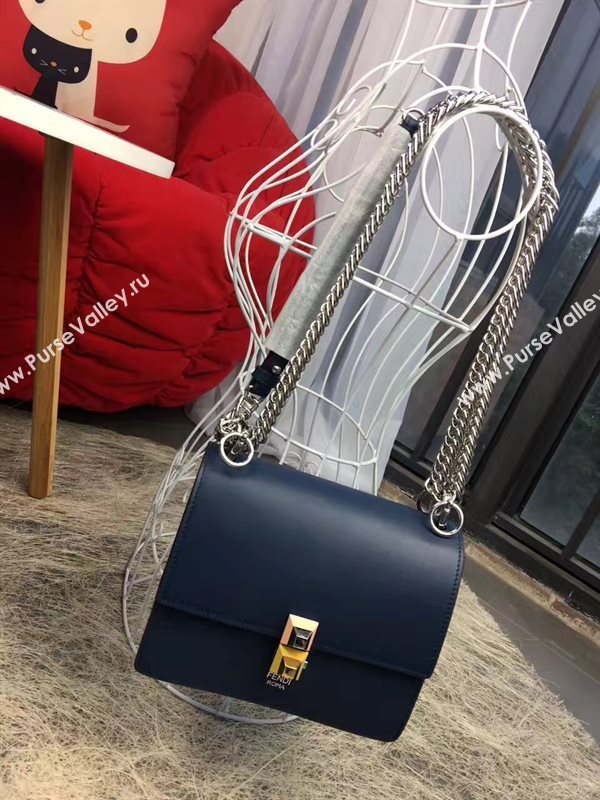 Fendi mini kan navy I bag 5602